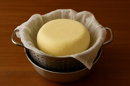 Домашний адыгейский сыр: мягкий и ароматный - шаг 8 (изображение)