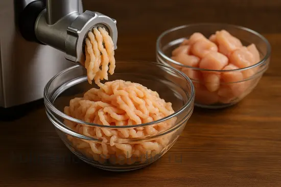 Сочные куриные котлеты с сыром и чесноком в духовке - шаг 1 (изображение)