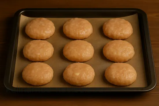 Сочные куриные котлеты с сыром и чесноком в духовке - шаг 5 (изображение)