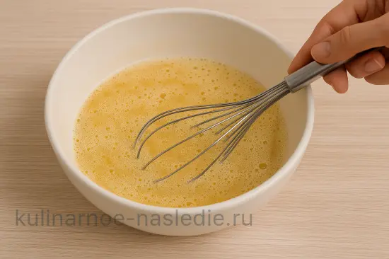 Шоколадно-банановые панкейки - шаг 3 (изображение)