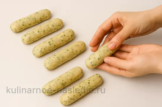 Домашние колбаски из курицы и индейки с летними травами - шаг 9 (изображение)