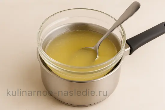 Птичье Молоко с желатином без выпечки - шаг 4 (изображение)