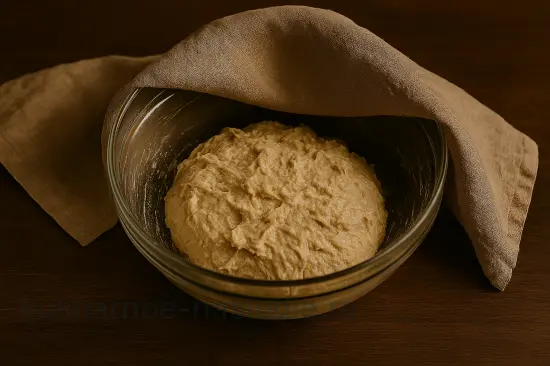 Домашний хлеб на закваске: Ароматный и хрустящий - шаг 3 (изображение)