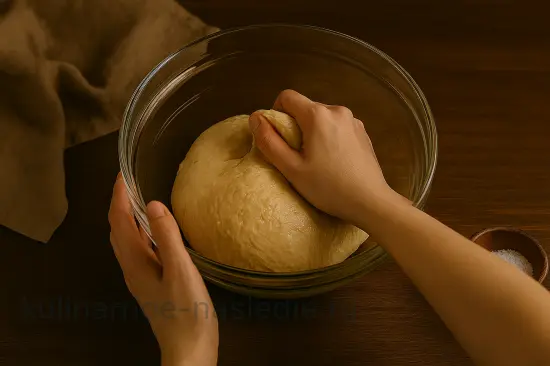 Домашний хлеб на закваске: Ароматный и хрустящий - шаг 4 (изображение)