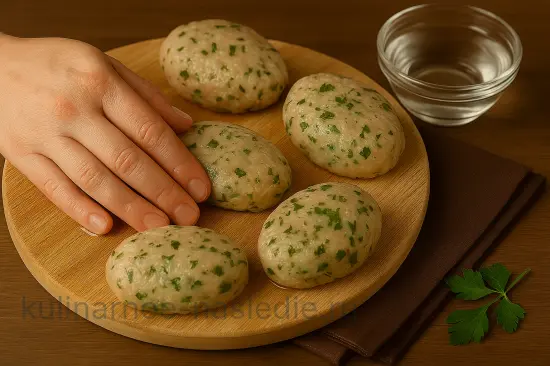 Сочные Куриные Котлеты с Зеленью на Скорую Руку - шаг 5 (изображение)