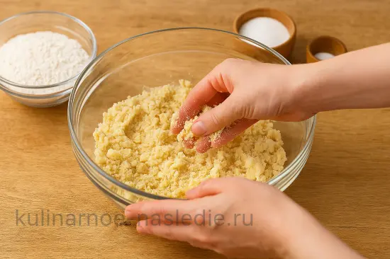 Пирог с вишней и миндалем - шаг 1 (изображение)