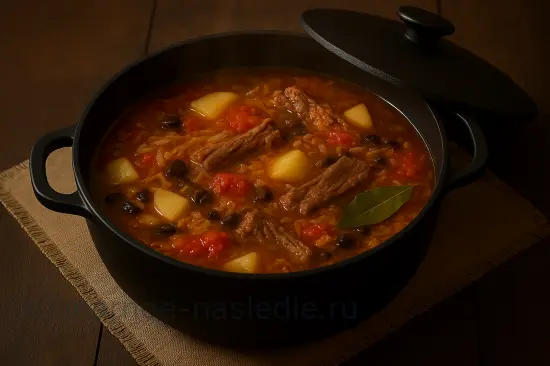 Русские щи из квашеной капусты с говяжьими ребрышками - шаг 4 (изображение)