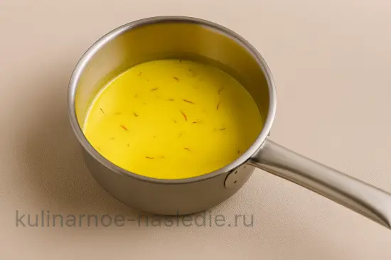 Треска по-лионски с шафрановым соусом и овощным рататуем - шаг 3 (изображение)