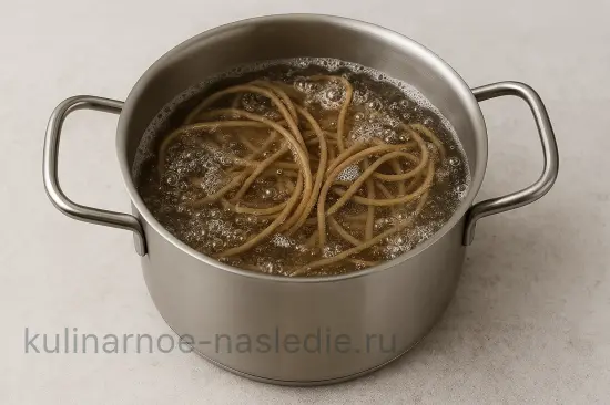 Гречневая паста с трюфельным маслом - шаг 1 (изображение)