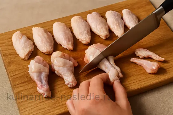 Хрустящие корейские куриные крылышки - шаг 1 (изображение)