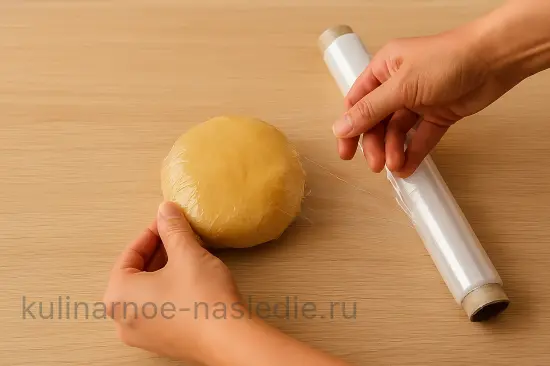 Песочный пирог с клубникой - шаг 2 (изображение)