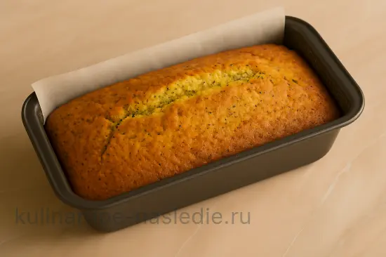 Лимонный кекс с маком - шаг 7 (изображение)