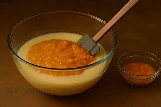 Банановый кекс с грецкими орехами и шоколадом - шаг 5 (изображение)