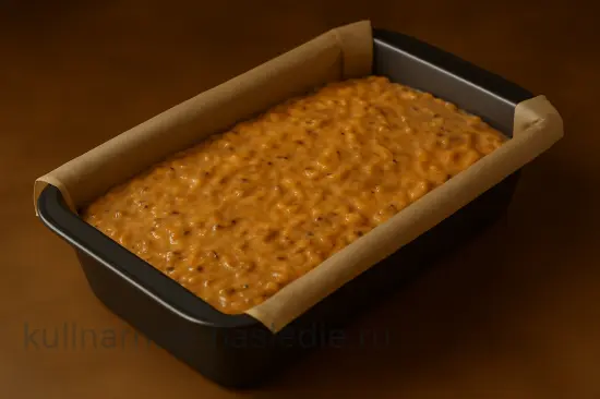 Банановый кекс с грецкими орехами и шоколадом - шаг 7 (изображение)