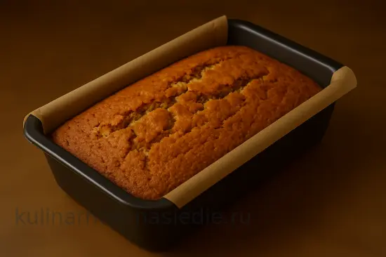 Банановый кекс с грецкими орехами и шоколадом - шаг 8 (изображение)