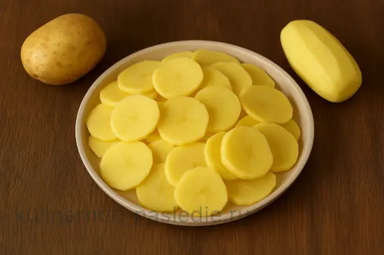 Мясная запеканка с тыквой, картошкой и беконом - шаг 2 (изображение)