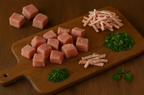 Мясная запеканка с тыквой, картошкой и беконом - шаг 3 (изображение)