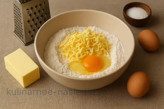 Ароматный пирог со сладкими перцами и кабачками - шаг 1 (изображение)