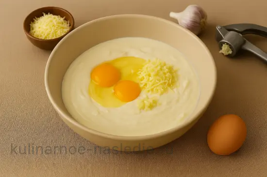 Ароматный пирог со сладкими перцами и кабачками - шаг 5 (изображение)