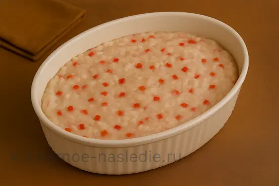 Нежное суфле из щуки с овощами - шаг 6 (изображение)