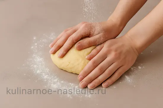 Дрожжевое тесто без яиц для жарки - шаг 5 (изображение)
