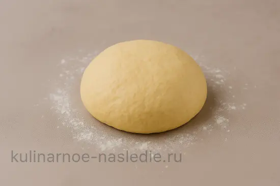 Дрожжевое тесто без яиц для жарки - шаг 6 (изображение)