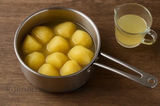 Жареные пирожки с грибами и картофелем - шаг 1 (изображение)