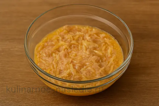 Бризоль с овощами и куриным фаршем - шаг 3 (изображение)