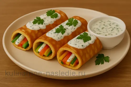 Бризоль с овощами и куриным фаршем - шаг 7 (изображение)