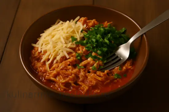 Мексиканские энчиладас с курицей и сыром - шаг 4 (изображение)