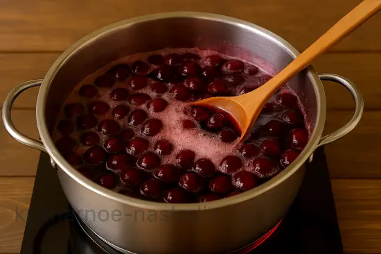 Варенье из вишни на зиму с косточками и без - шаг 4 (изображение)