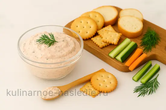 Нежный рыбный паштет с творожным сыром и укропом - шаг 8 (изображение)