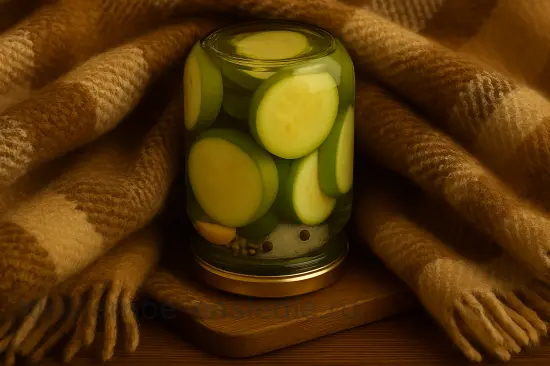 Маринованные цукини с чесноком и зеленью на зиму - шаг 8 (изображение)