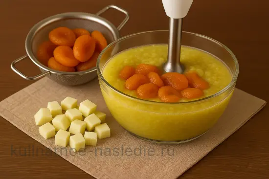 Варенье из кабачков с лимоном и курагой - шаг 4 (изображение)