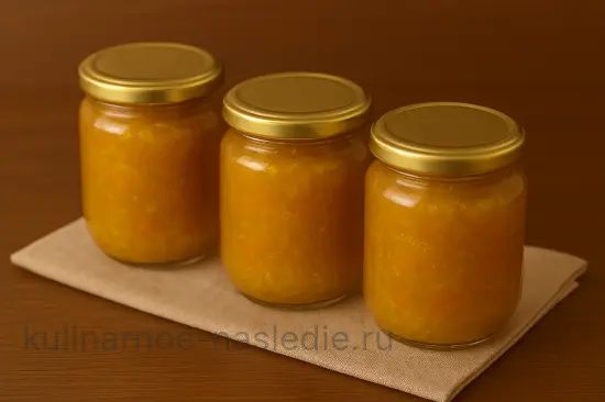 Варенье из кабачков с лимоном и курагой - шаг 7 (изображение)