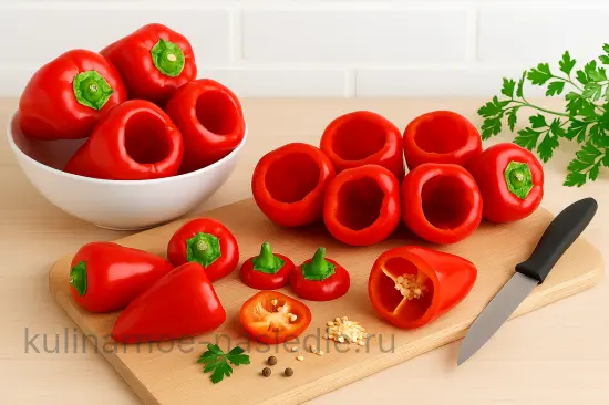 Маринованные перцы для фарширования на зиму - шаг 1 (изображение)
