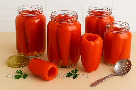 Маринованные перцы для фарширования на зиму - шаг 4 (изображение)