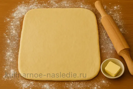 Синнабоны с сочной смородиной и нежным кремом - шаг 5 (изображение)