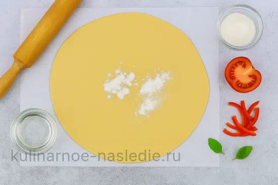 Летняя овощная галета с баклажанами и перцем - шаг 3 (изображение)