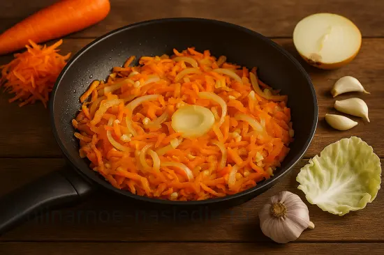Хрустящие маринованные голубцы без мяса - шаг 2 (изображение)