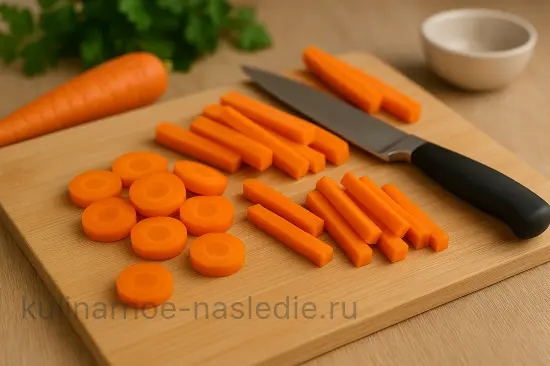 Маринованная брюссельская капуста с морковью - шаг 1 (изображение)