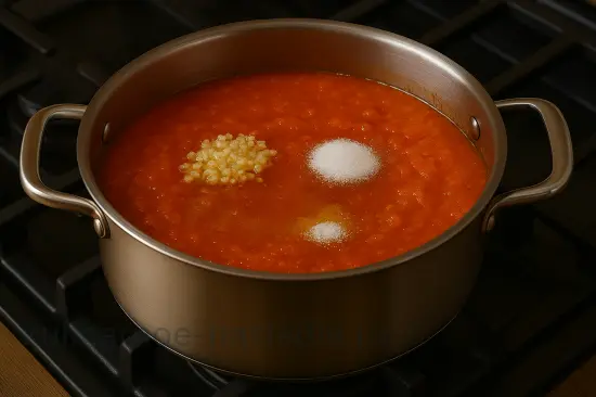 Соус из перцев и яблок на зиму - шаг 4 (изображение)