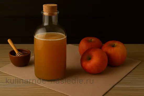 Домашний яблочный уксус на меду - шаг 8 (изображение)