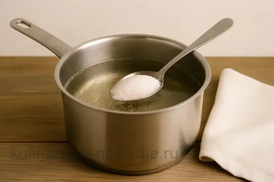Маринованные огурцы с яблоками на зиму - шаг 6 (изображение)