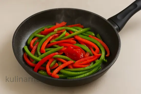 Фаршированный картофель с курицей и сырной шапочкой - шаг 3 (изображение)