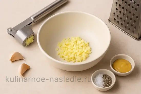Чесночный соус по-провансальски Айоли - шаг 1 (изображение)