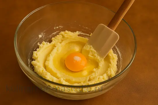 Рассыпчатое песочное печенье - шаг 2 (изображение)