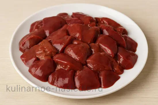 Печеночный торт из куриной печени - шаг 1 (изображение)