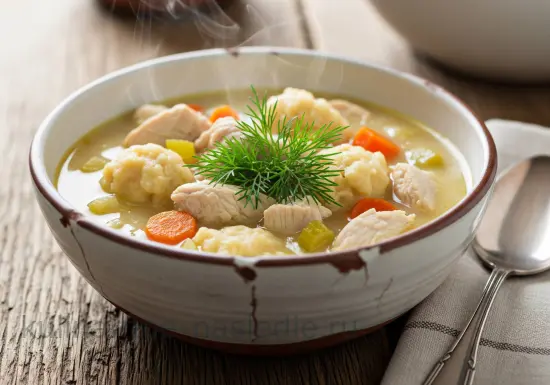 Суп с клецками и курицей - шаг 8 (изображение)