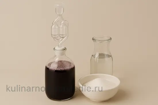 Домашнее сливовое вино - шаг 4 (изображение)